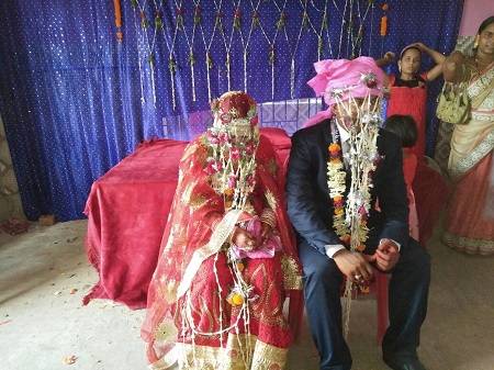 Orphan Girl Marriage at Bhubaneshwar, Odisha