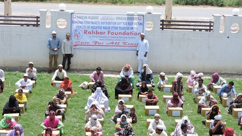 Ramadan Food Boxes distribution at Kairana, Uttar Pradesh