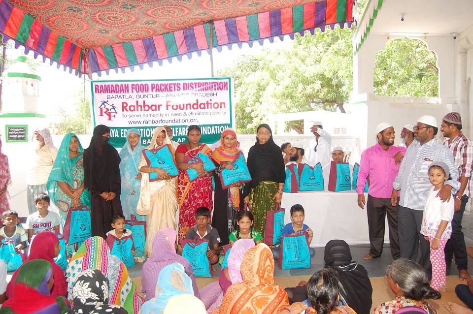 Ramadan Food Packets Distribution At Bapatla, Andhra Pradesh