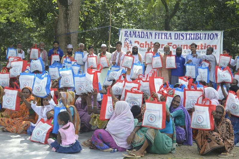 Ramadan-2018 Fitra distribution in Kolkata, West Bengal