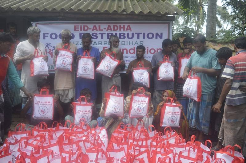 2018 - Eid Al Adha-Qurbani Distribution at Muzaffarpur, Bihar