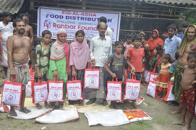 2018 -Eid Al Adha-Qurbani Distribution at Shillong, Meghalaya