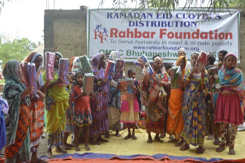 Ramadan-Eid  Clothes distribution to widows, orphans and poor families in Kolkata, WB-2018