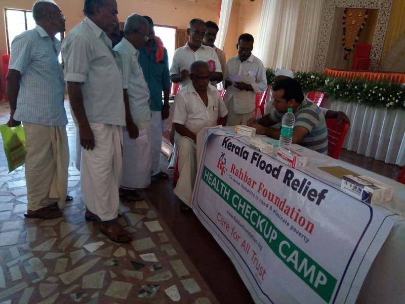 2018 - Kerala Flood Relief -  Health CheckUp Camps for Victims
