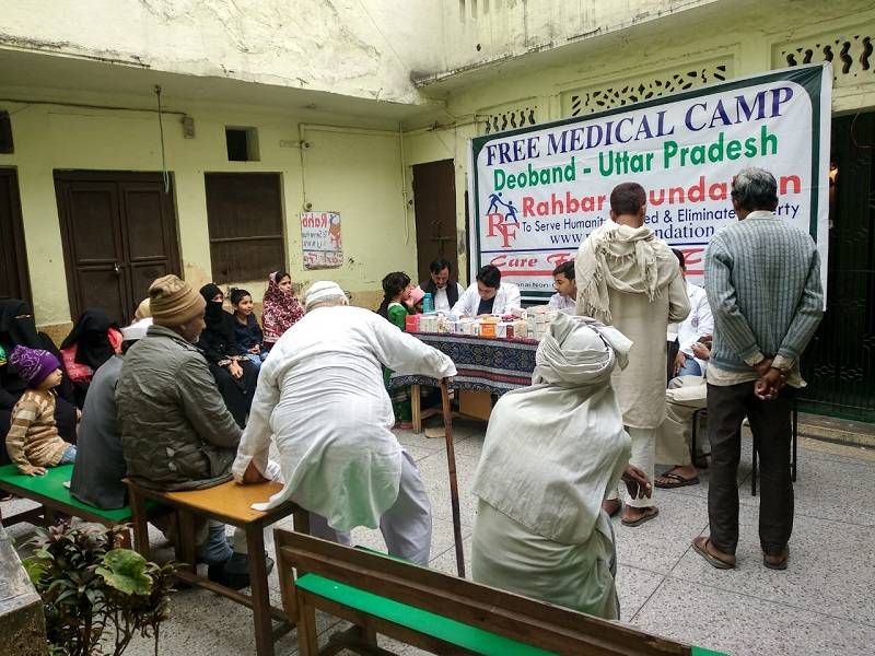 2018 - Free Medical Camp conducted at Deoband city in Uttar Pradesh