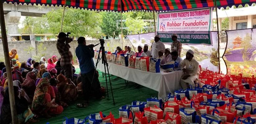 2018 - Ramadan Food Packets Distribution at Bapatla in Guntur district of Andhra Pradesh -2018