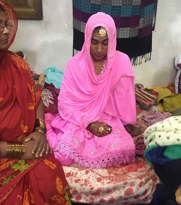 2018 - Poor girl - Shabnam Khatoon marriage supported at Muzaffarpur in Bihar