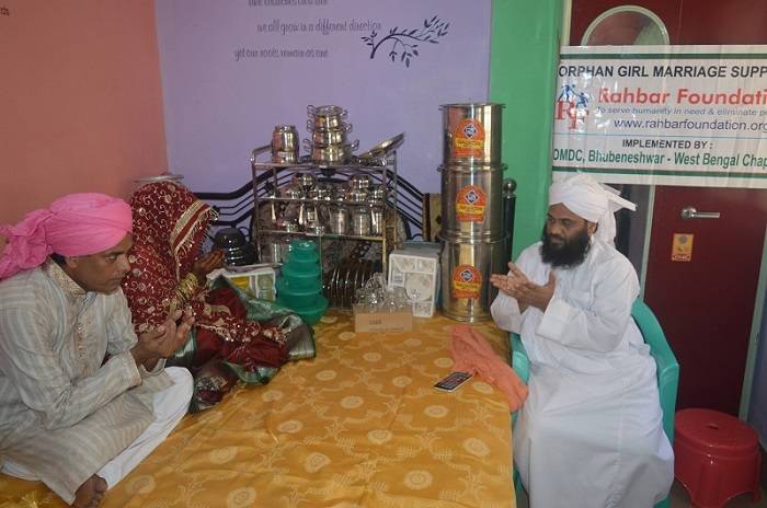 2019 - Marriage of Orphan sister JahanAra Begum at Kolkata, West Bengal