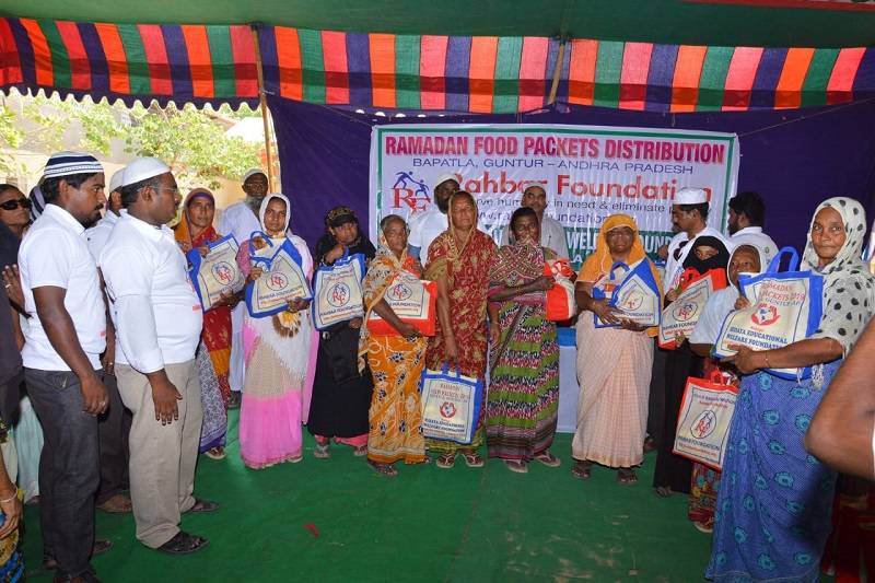 2019 - Food Bags Distribution to the Poor Families in Bapatla, Andhra Pradesh