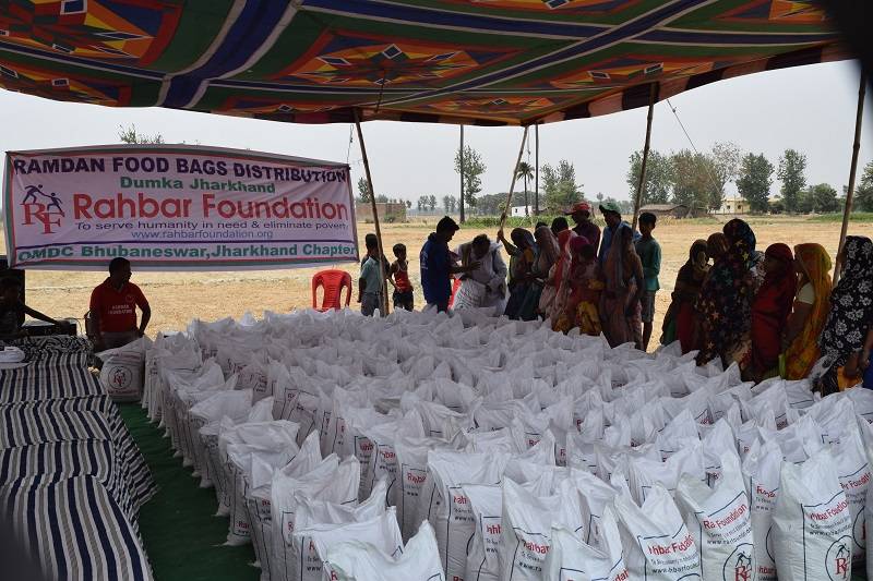 2019 - Food Bags Distribution to the Poor Families in Dumka, JharKhand