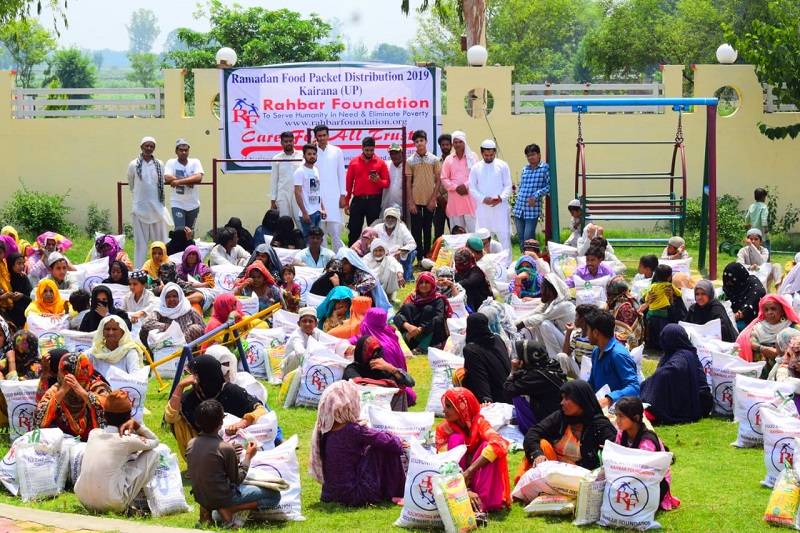 2019 - Food Bags Distribution to Poor Families in Kairana, Uttar Pradesh