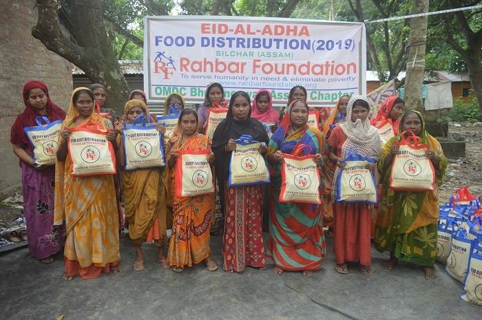 2019 - Qurbani Distribution in Silchar-Assam, India