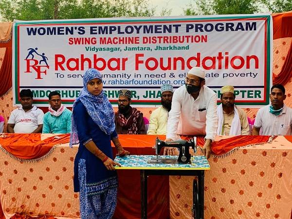 2020 - Sewing Machines Distribution at Vidhyasagar, JharKhand