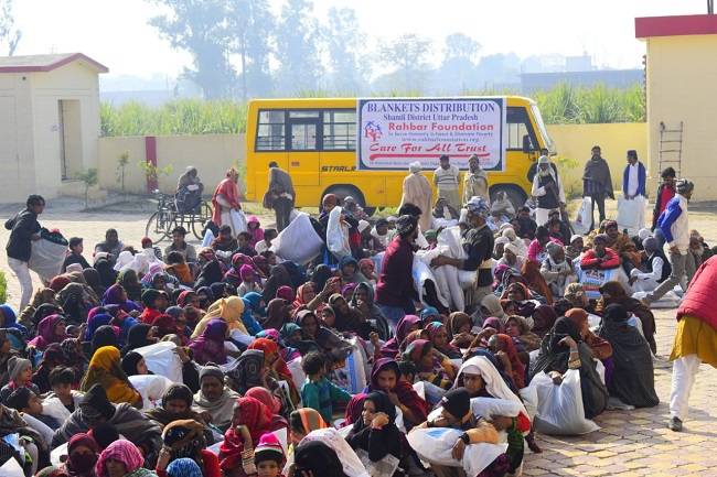 2020 - Winter Drive - Blankets Distribution to the Poor People in Kairana, Uttar Pradesh