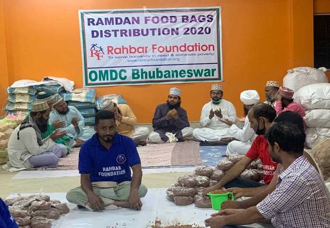 2020 - Ramadan  Food Aid - Food Bags Distribution to Kolkata Imams and Muaddins  in Kolkata, WB