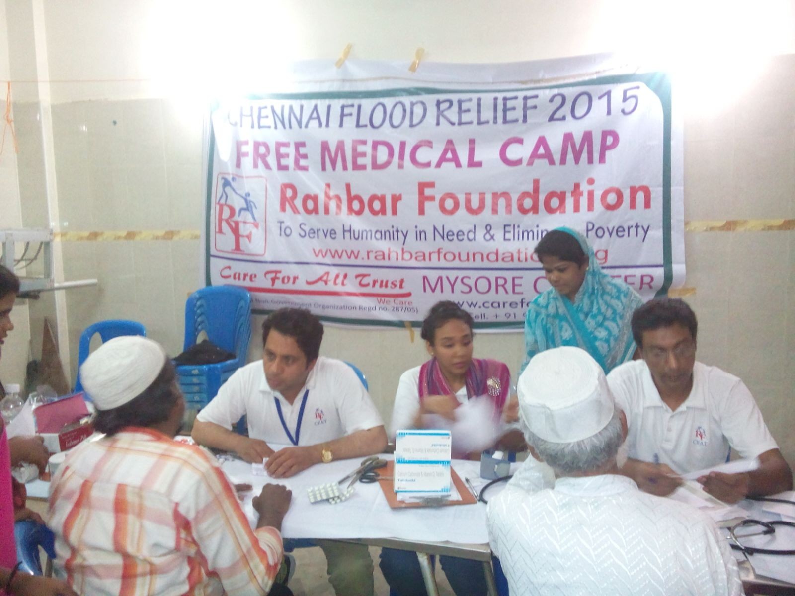 Free Medical Camp - Chennai Flood Relief