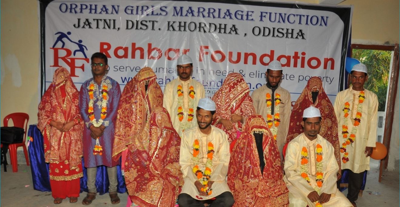 Orphan Girls Marriages Celebration at JATNI, ODISHA