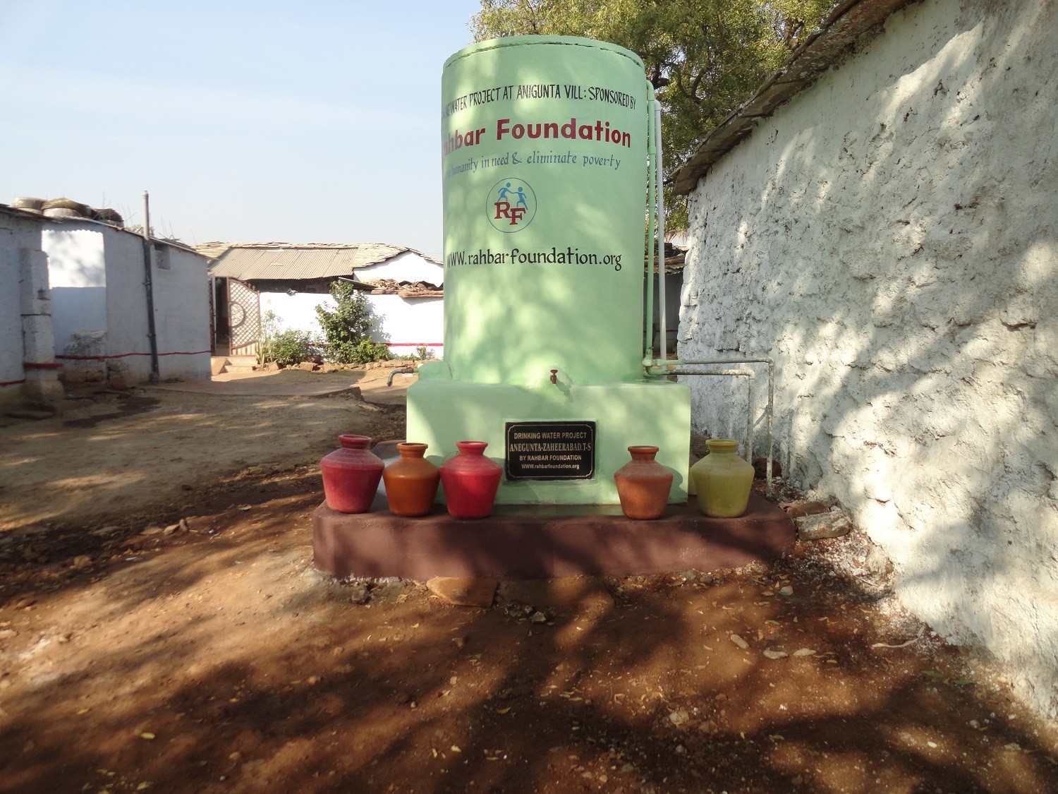 Drinking Water Project at Anigunta Village, Telangana