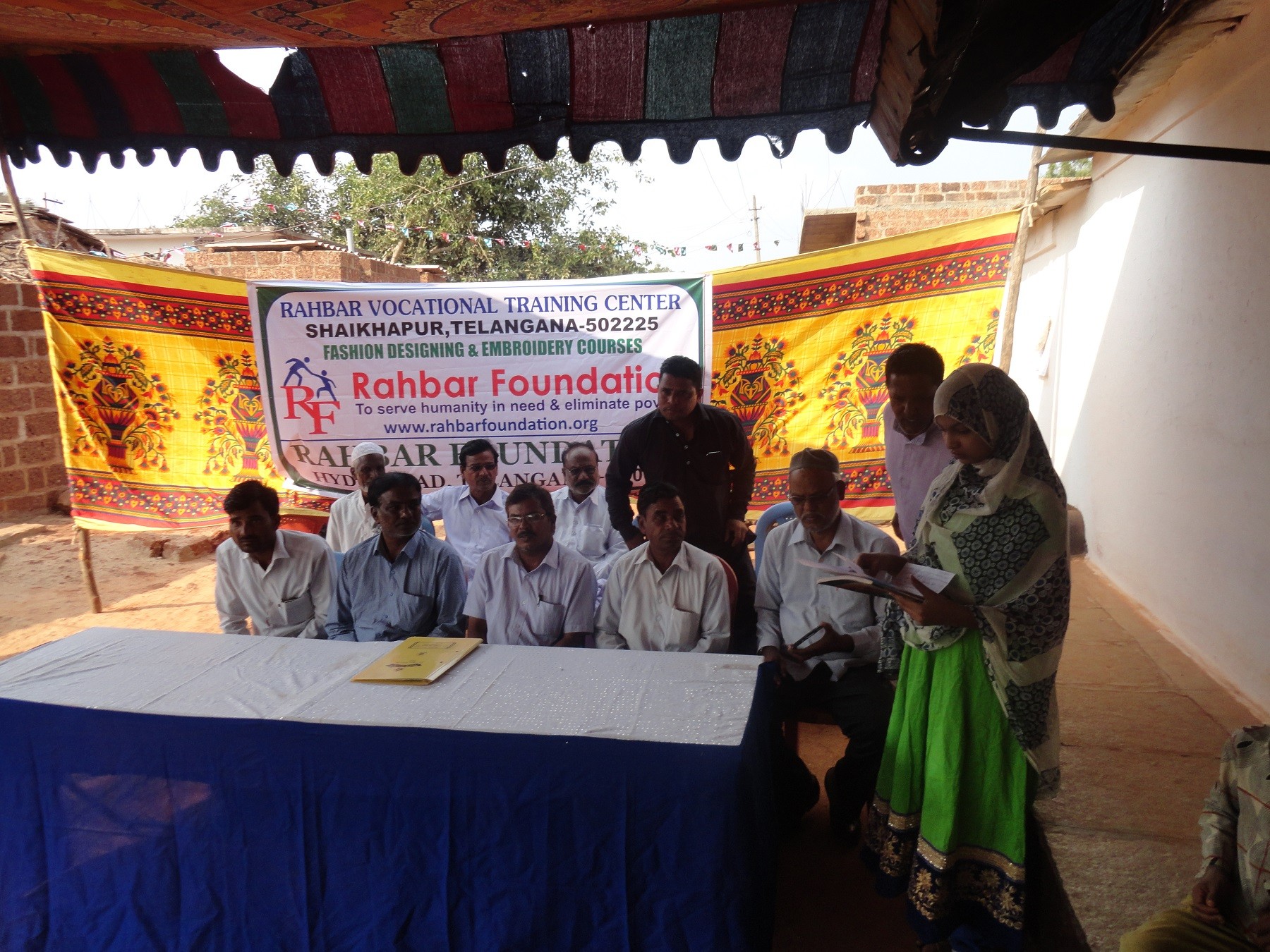 Rahbar Tailoring Center at Shaikhapur, Telangana