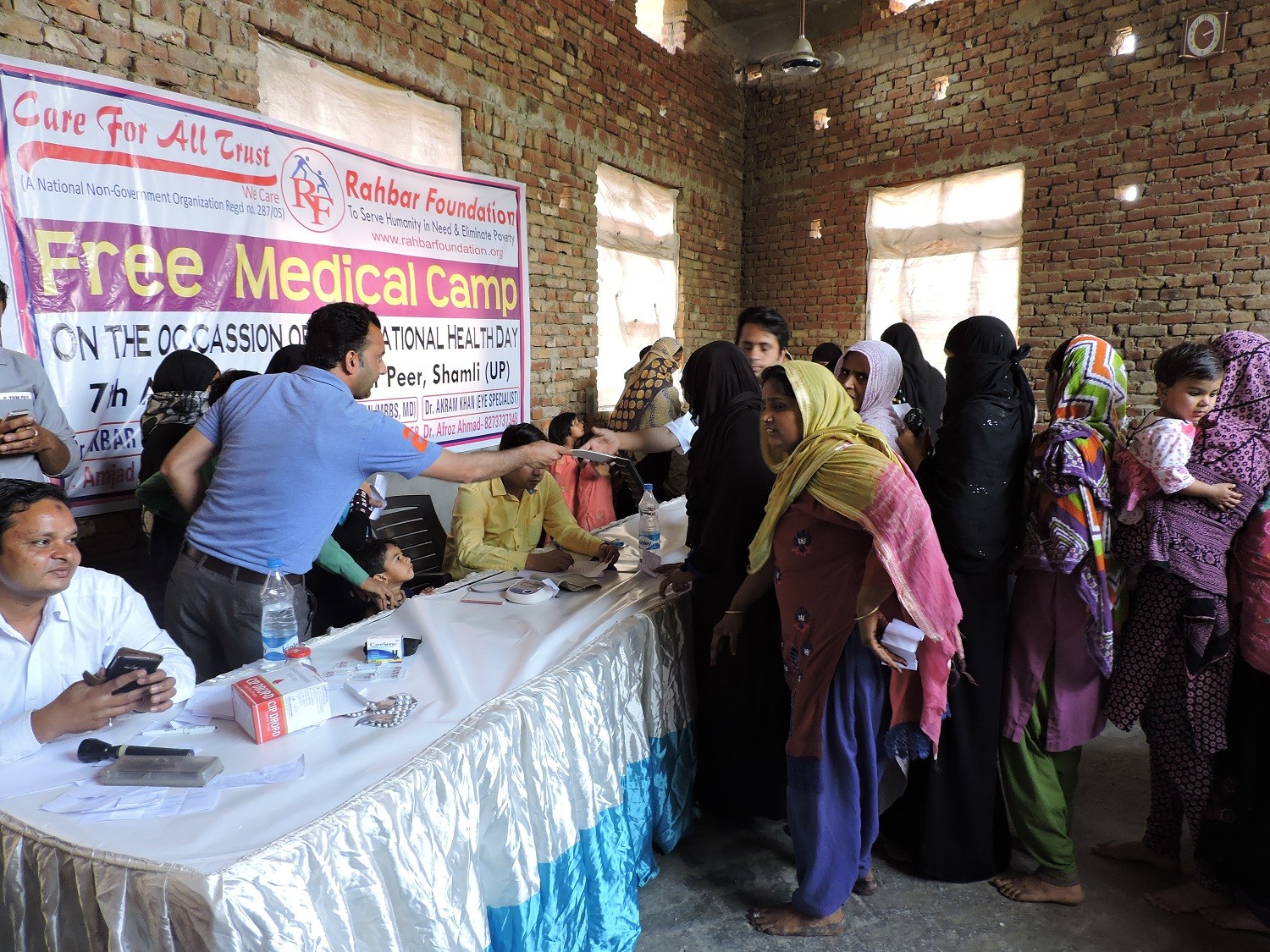Free Medical Camp at Shamli, Uttar Pradesh