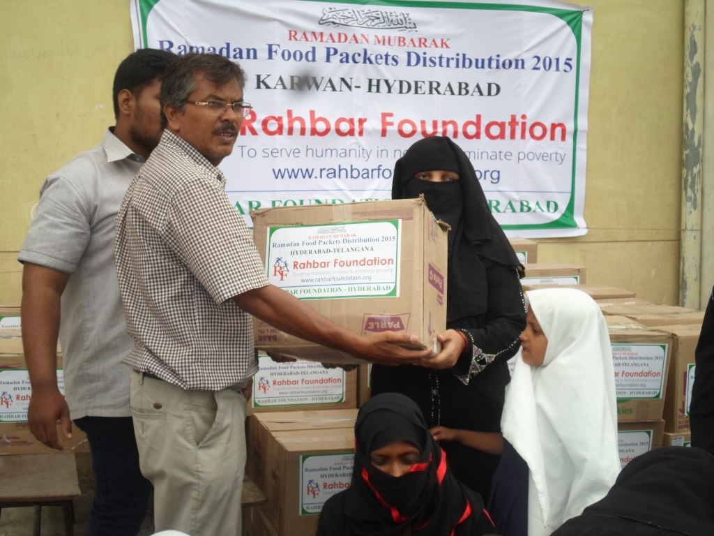 Ramadan Food Packets distribution to the poor and needy families
